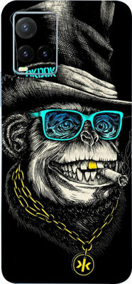 Jeeva Creation Vivo Y33 Mobile Skin(Ultra Super Smart And Crazy Monkey Skin With High Matte Finish.)