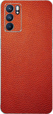 AsSkin OPPO Reno 6Pro, oppo Reno 6 Pro Mobile Skin(Ultra Super Red Leather With High Matte Finish.)