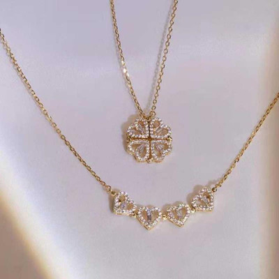 XFOX Diamond Gold-plated Plated Alloy Chain Set