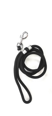 Rexalt 152 cm Dog & Cat Cord Leash(Black)