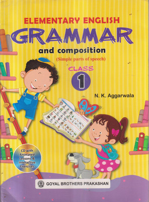 Elementary English Grammar And Composition Class 1(Paperback, N. K. AGGARWAL)