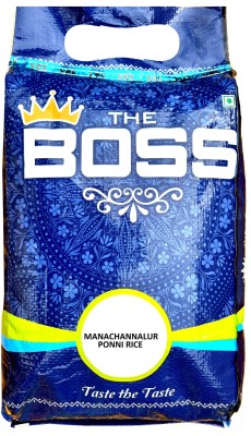 The Boss Manachannalur Ponni Rice (Full Grain, Boiled)(5 kg)