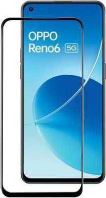 SMARTCASE Edge To Edge Tempered Glass for OPPO RENO6 5G(Pack of 1)