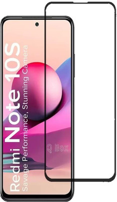 MaxR Edge To Edge Tempered Glass for REDMI Note 10S, Mi Note 10s(Pack of 1)