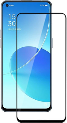 SMARTCASE Edge To Edge Tempered Glass for OPPO RENO6 5G(Pack of 1)