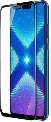 SMARTCASE Edge To Edge Tempered Glass for Honor 8X(Pack of 1)