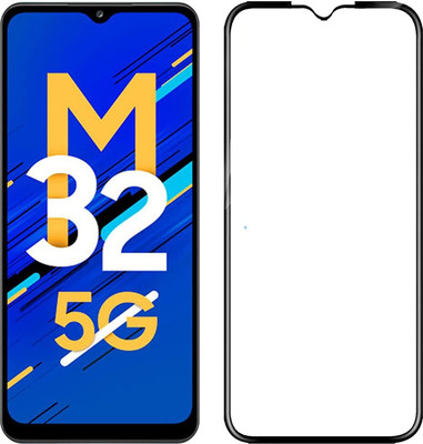 SNMART Edge To Edge Tempered Glass for Samsung Galaxy M32 5G, Samsung Galaxy M21(Pack of 1)