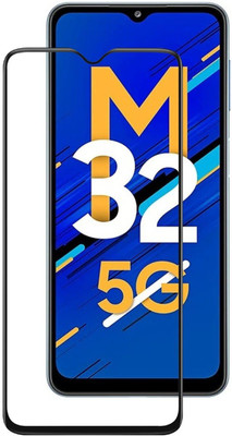 SNMART Edge To Edge Tempered Glass for Samsung Galaxy M32 5G, Samsung Galaxy M21(Pack of 1)