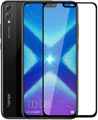 SMARTCASE Edge To Edge Tempered Glass for Honor 8X(Pack of 1)