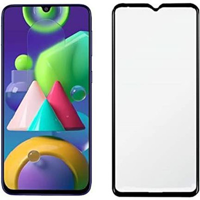 AKSHUD Edge To Edge Tempered Glass for SAMSUNG Galaxy M30(Pack of 1)