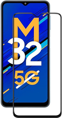 SNMART Edge To Edge Tempered Glass for Samsung Galaxy M32 5G, Samsung Galaxy M21(Pack of 1)