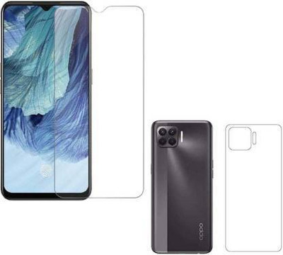 PONDRIK Front and Back Screen Guard for OPPO F17(Pack of 2)