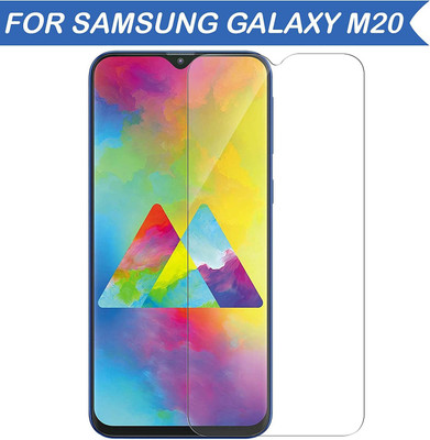 dds group sons Tempered Glass Guard for Samsung Galaxy M20(Pack of 1)