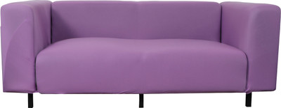 HOUSE OF QUIRK Polyester Plain 3 Seater Sofa Cover(Purple Pack of 1)