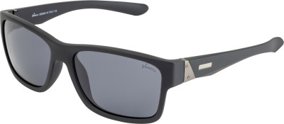 Velocity Eyewear Wayfarer Sunglasses(For Men, Grey)