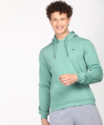 Allen Solly Full Sleeve Solid Men Sweatshirt