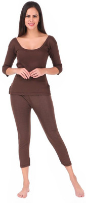 KZALCON Women Top - Pyjama Set Thermal