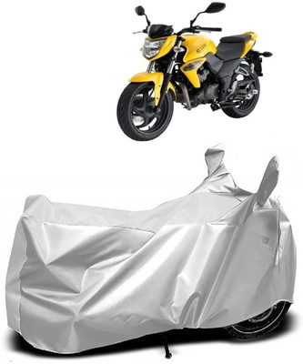 Autoprime Two Wheeler Cover for Mahindra(Stallio, Silver)