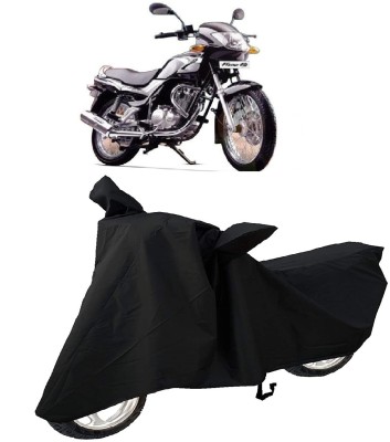 AutoKick Two Wheeler Cover for TVS(Fiero F2, Black)