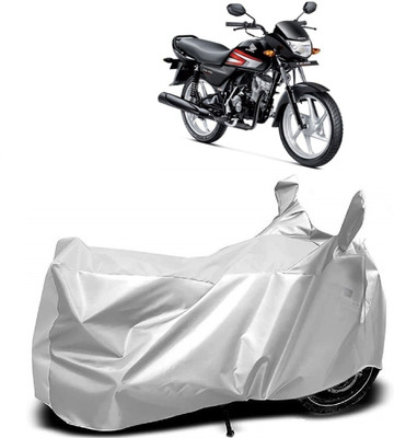 AutoKick Two Wheeler Cover for Honda(CD 110 Dream, Silver)
