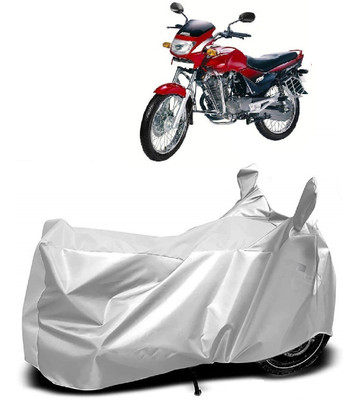 Autoprime Two Wheeler Cover for Hero(Ambition, Silver)