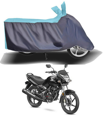 APNEK Two Wheeler Cover for Honda(CB Unicorn 150, Grey, Blue)