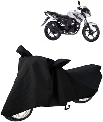 AutoKick Two Wheeler Cover for Yamaha(SZ-S, Black)