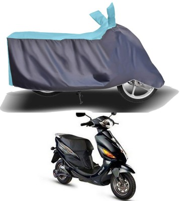 Genipap Two Wheeler Cover for Hero(Electric Cruz, Grey, Blue)