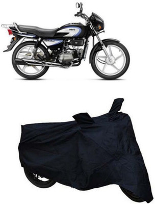 JYENTERPRISES Two Wheeler Cover for Hero(Splendor Plus, Black)