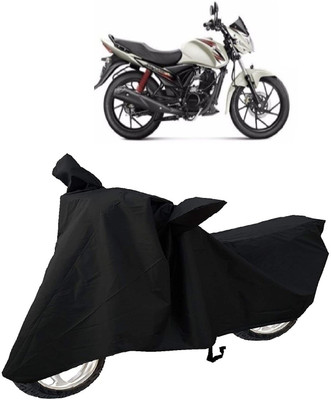AutoKick Two Wheeler Cover for Suzuki(Sling, Black)