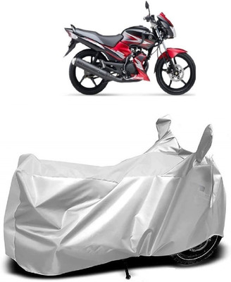 AutoKick Two Wheeler Cover for Yamaha(SS 125, Silver)