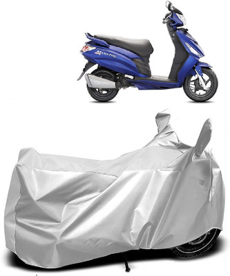 Autoprime Two Wheeler Cover for Hero(Maestro Edge, Silver)
