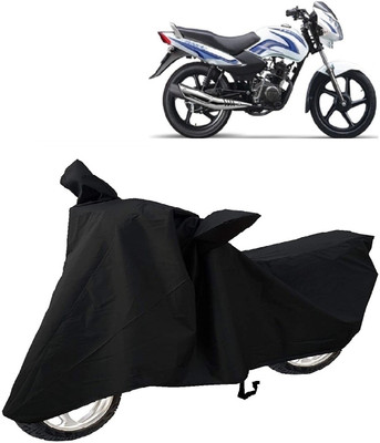 Autoprime Two Wheeler Cover for TVS(Star Sport, Black)