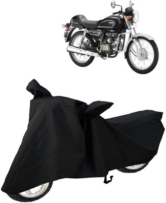 Autoprime Two Wheeler Cover for Hero(Splendor Pro Classic, Black)