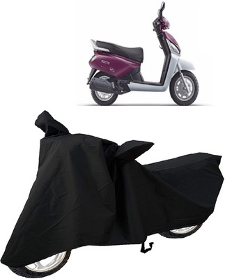 Autoprime Two Wheeler Cover for Mahindra(Gusto, Black)