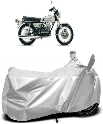 AutoKick Two Wheeler Cover for Yamaha(RD 350, Silver)