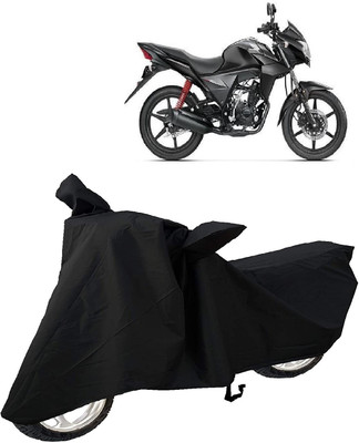 AutoKick Two Wheeler Cover for Honda(CB Twister, Black)