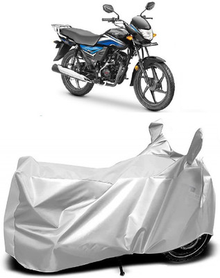 AutoKick Two Wheeler Cover for Honda(Dream Neo, Silver)