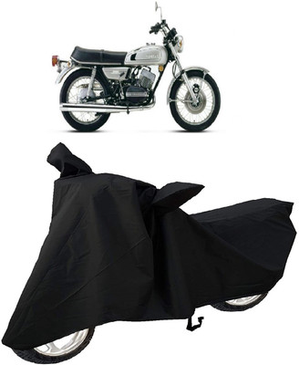 AutoKick Two Wheeler Cover for Yamaha(RD 350, Black)