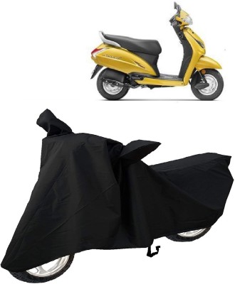 AutoKick Two Wheeler Cover for Honda(Activa 5G, Black)