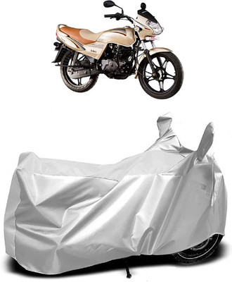 Autoprime Two Wheeler Cover for LML(Freedom, Silver)