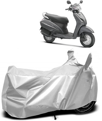 AutoKick Two Wheeler Cover for Honda(Activa 3G, Silver)