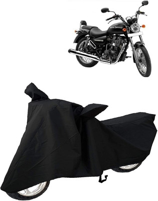 AutoKick Two Wheeler Cover for Royal Enfield(Thunderbird 500, Black)