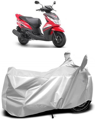 Autoprime Two Wheeler Cover for Yamaha(Ray Z, Silver)