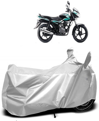Autoprime Two Wheeler Cover for Bajaj(Discover 100 DTS-i, Silver)