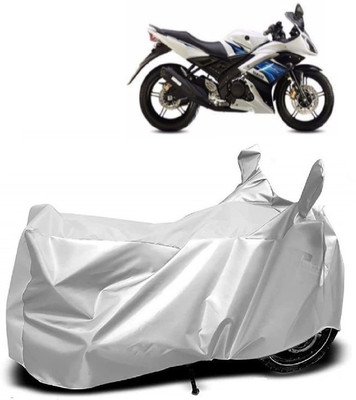 Autoprime Two Wheeler Cover for Yamaha(YZF R15 S, Silver)