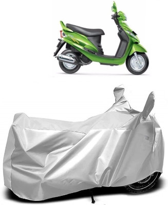 AutoKick Two Wheeler Cover for Mahindra(Rodeo RZ, Silver)