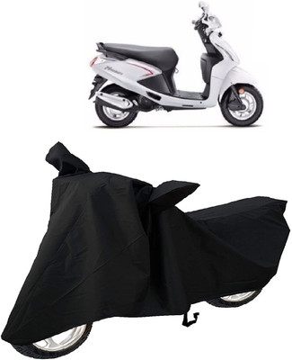 Autoprime Two Wheeler Cover for Hero(Pleasure, Black)