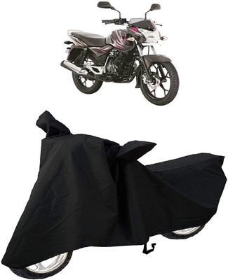 AutoKick Two Wheeler Cover for Bajaj(Discover 150 s, Black)