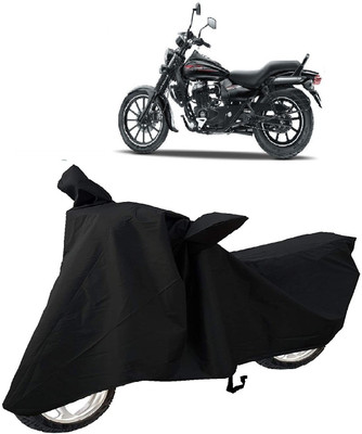 Autoprime Two Wheeler Cover for Bajaj(Avenger 150 Street, Black)